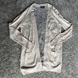 Covington Cardigan - Sheer Snake Skin Print Back - M